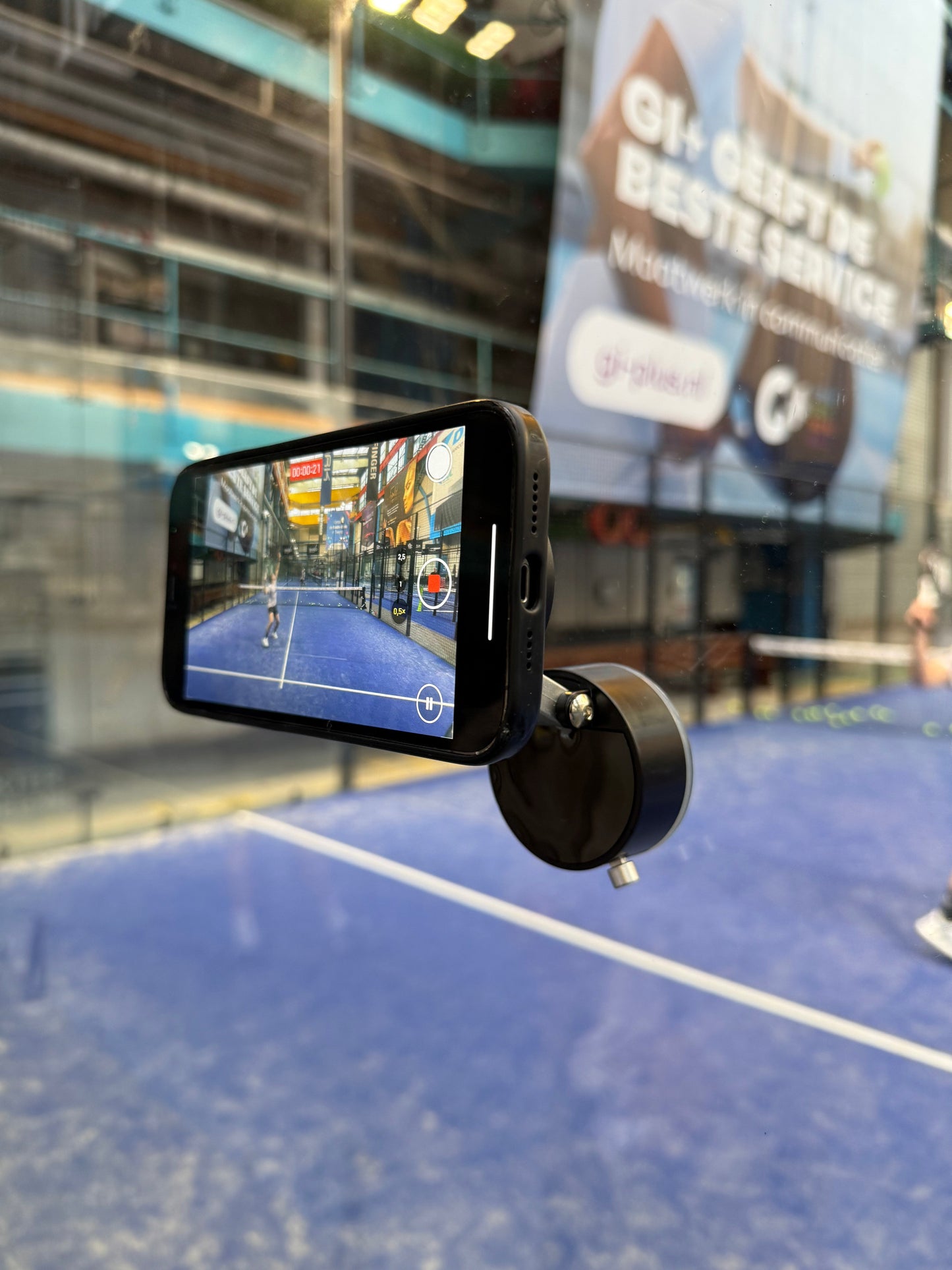 Your Padel Buddy | Wall-Mount for Easy Match Recording