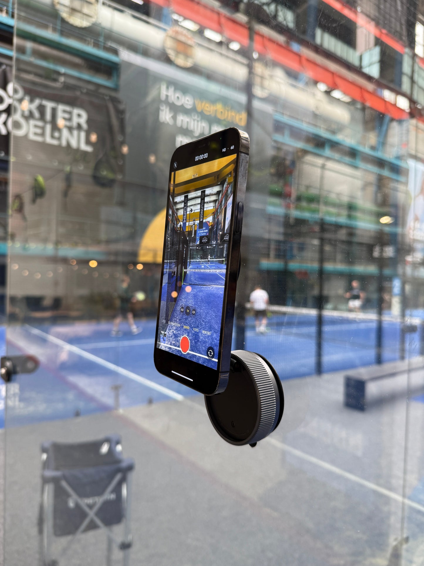 Your Padel Buddy | Wall-Mount for Easy Match Recording