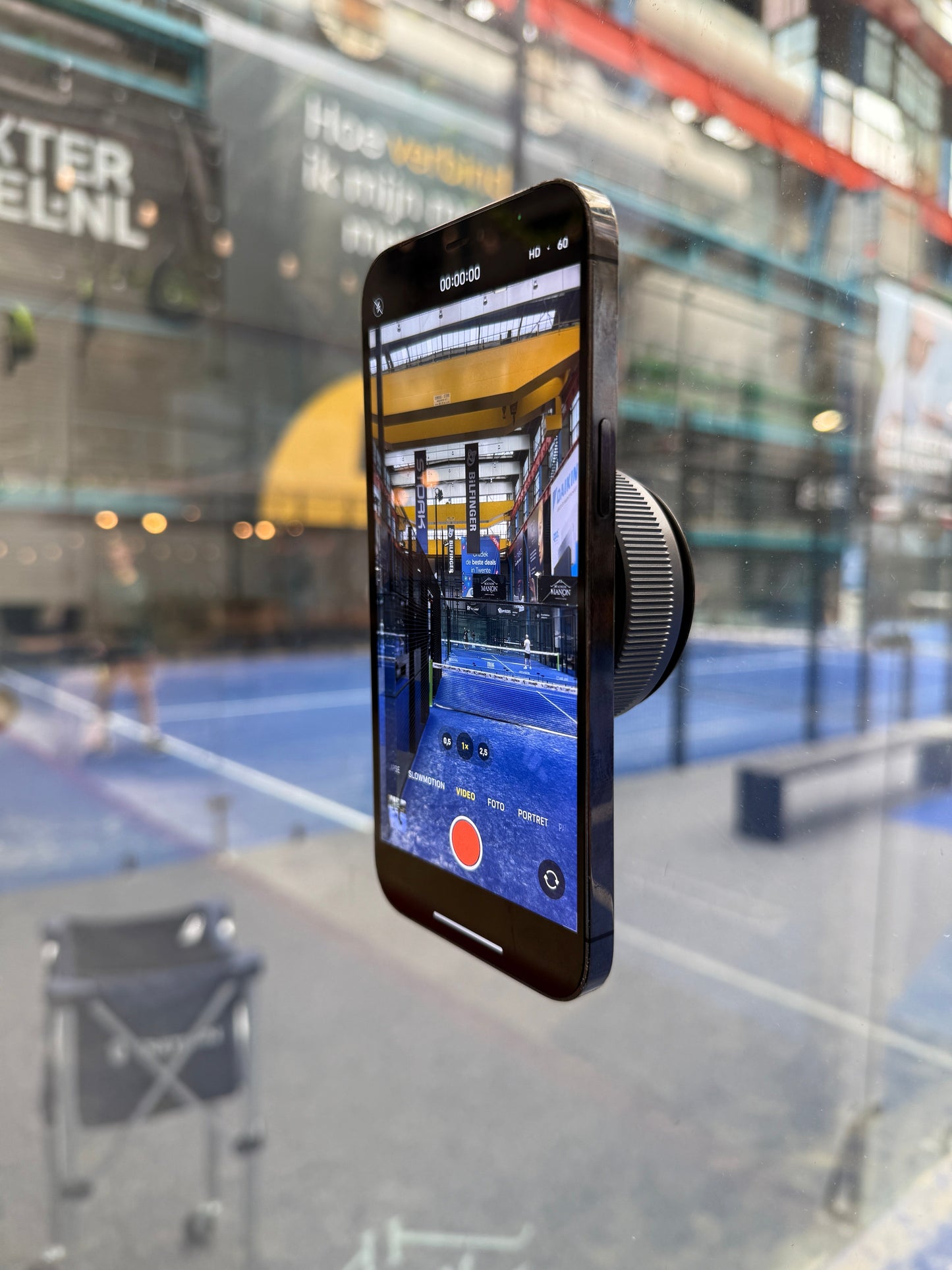 Your Padel Buddy | Wall-Mount for Easy Match Recording