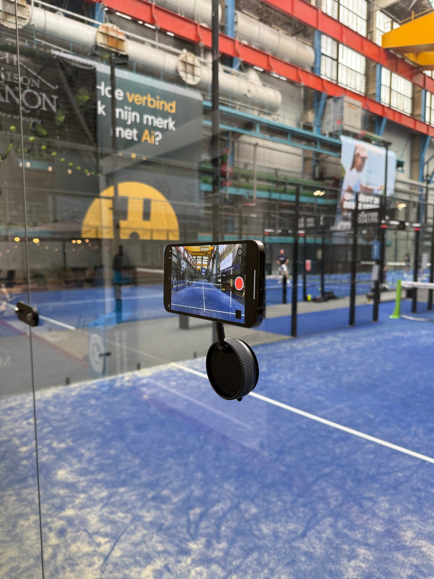 Your Padel Buddy | Wall-Mount for Easy Match Recording
